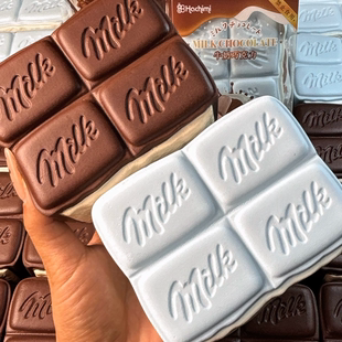 hachimi 超湿软慢回弹新款牛奶巧克力解压玩具湿软嫩皮感仿真甜点