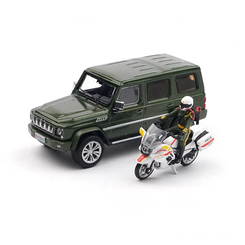 拓意164BJ80+摩托公安铁骑套装