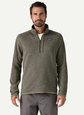 Patagonia巴塔哥尼亚2025秋冬男款轻量保暖抓绒衣Better Sweater