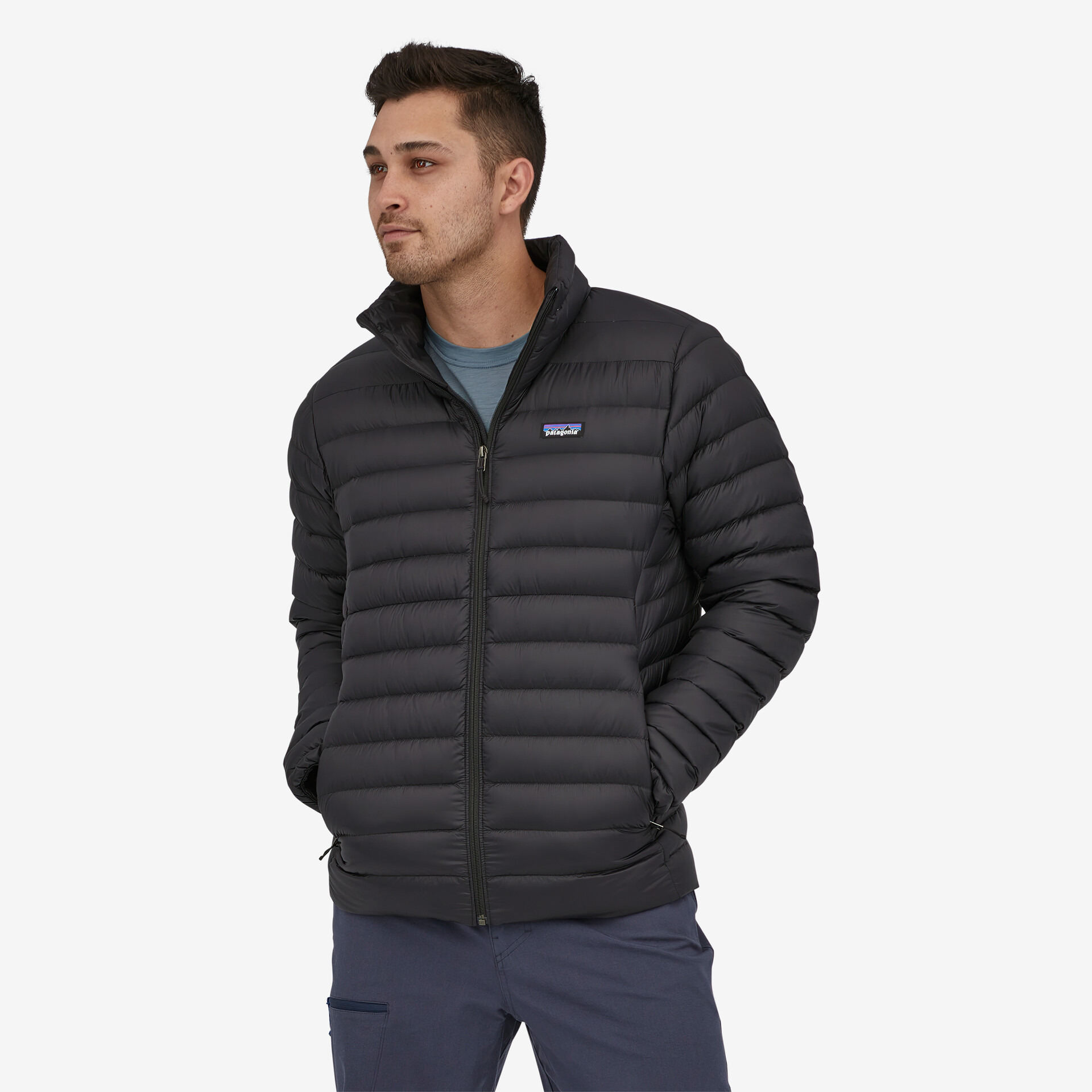 patagonia巴塔哥尼亚2024秋冬男防风800蓬鹅绒羽绒服down sweater