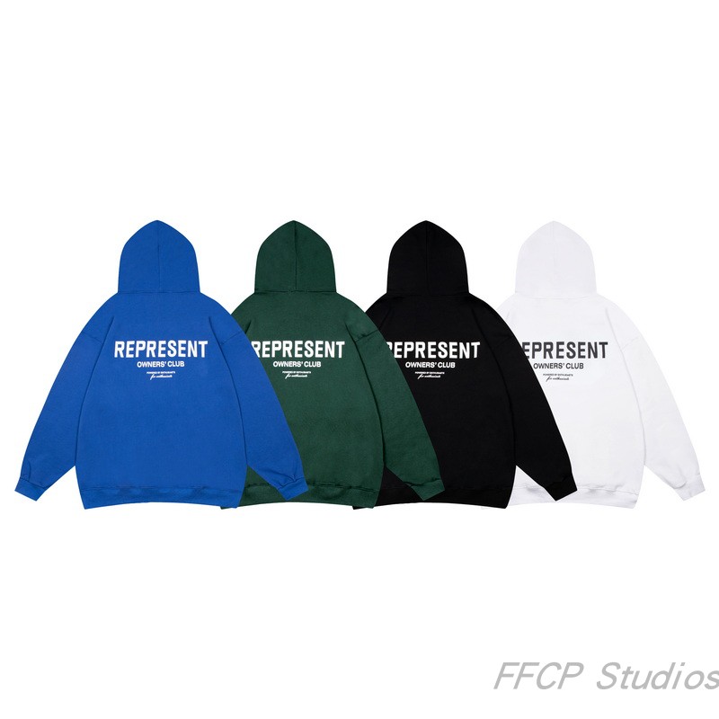 Item Thumbnail for REPRESENT SS21 OwnersCLUB casual fog letter LOGO hooded sweater men's and women's hoodie tide