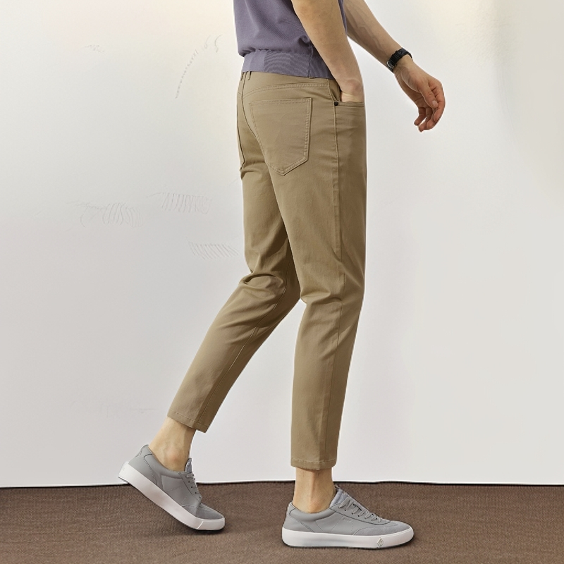 休闲九分修身小脚裤男士休闲裤