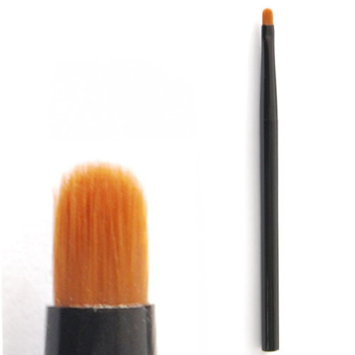 makeupshop 黑色亚克力 专业遮瑕刷 小眼影刷 优质铜管眼线刷