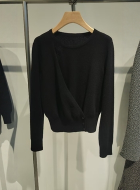 商场同款2025冬季新款时尚宽松显瘦长袖针织衫上衣女W267115-799