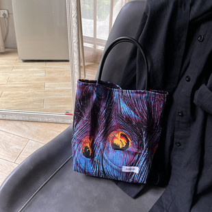 GGSG 民族国潮风托特包便当妈咪包 BAG原创小众小号手提布包新中式