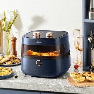 美的（Midea） 空气炸锅 4.5升家用煎炸锅MF-KZE4501礼品现货