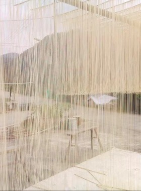 农家手工垂面浙江临海台州府城土特产传统挂面咸面条老年儿童软口