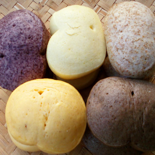 江浙沪顺丰包邮淡馒头粗粮拼装五谷杂粮老面早餐馒头3斤