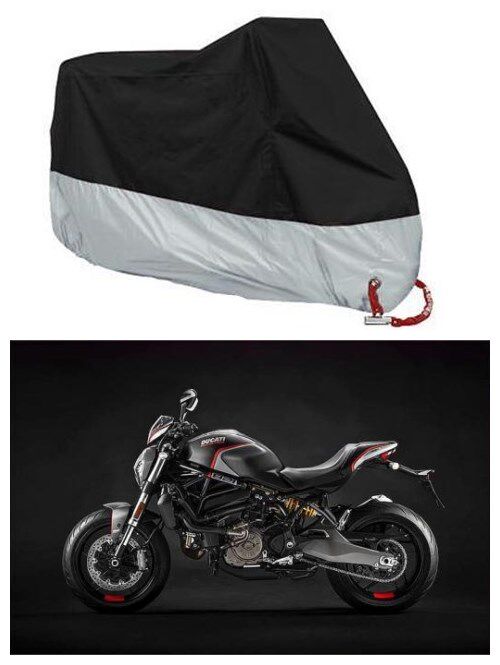 适用于杜卡迪monster 821 stripe摩托车衣车罩车套防晒 防尘雨布