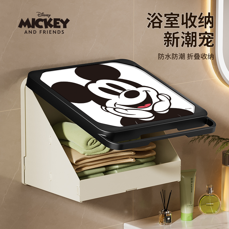 折叠浴室洗澡厕所卫生间小壁柜