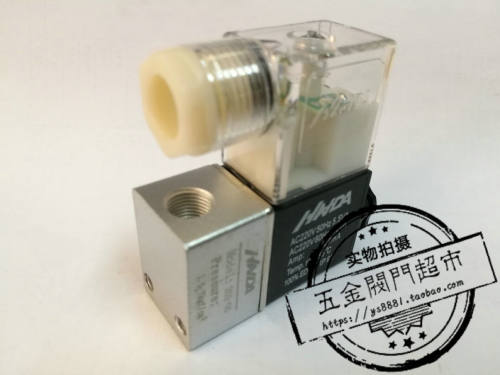2V025-08 DC24V AC220V二位二通电磁阀电控阀单向阀气动阀门控制