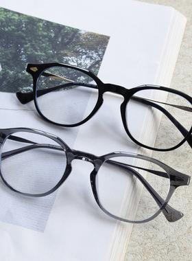 K9203日韩系波士顿框TR90近视眼镜框男女文艺个性平光镜架配度数