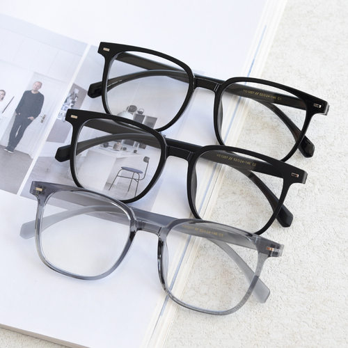 YC1257新款TR90近视眼镜框男女素颜平光镜架潮显脸小可配度数ins