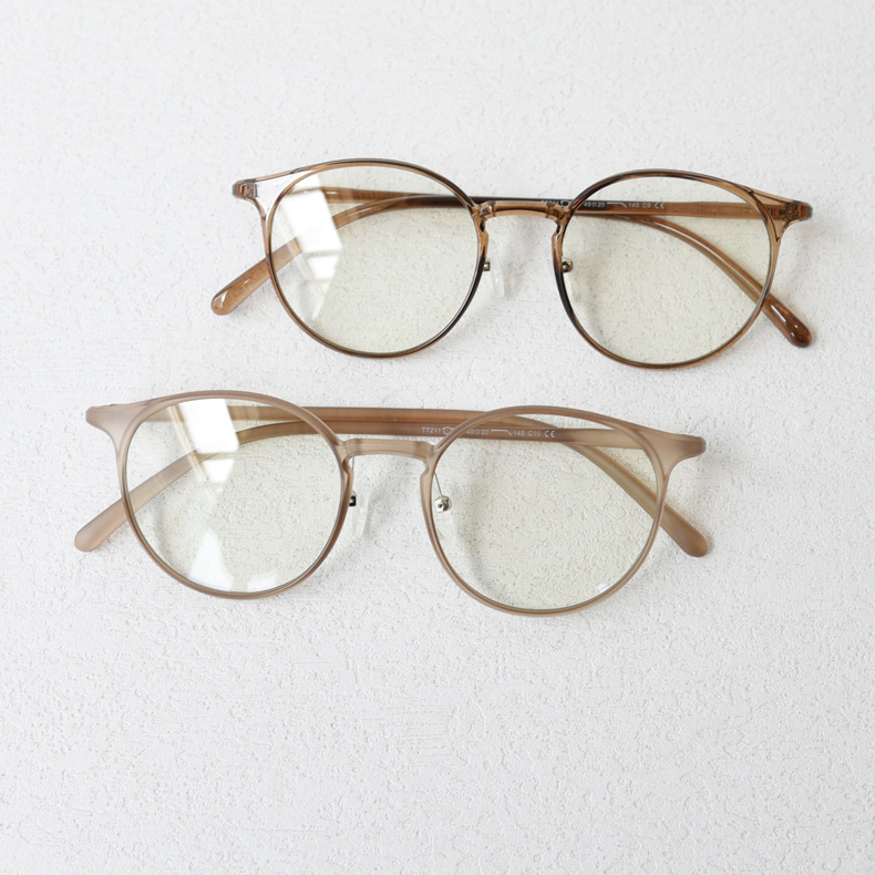 T7211韩国TR90圆脸近视眼镜框女素颜网红小清新轻平光镜架配度数