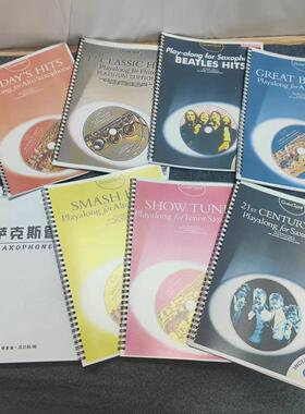 线圈本国外流行爵士萨克斯乐谱PlayAlong系列7本带示范音频送剑桥