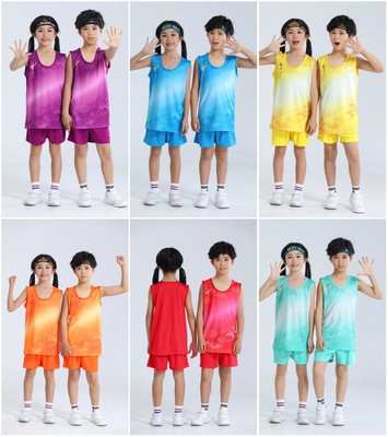 中小学生运动儿童田径训练服