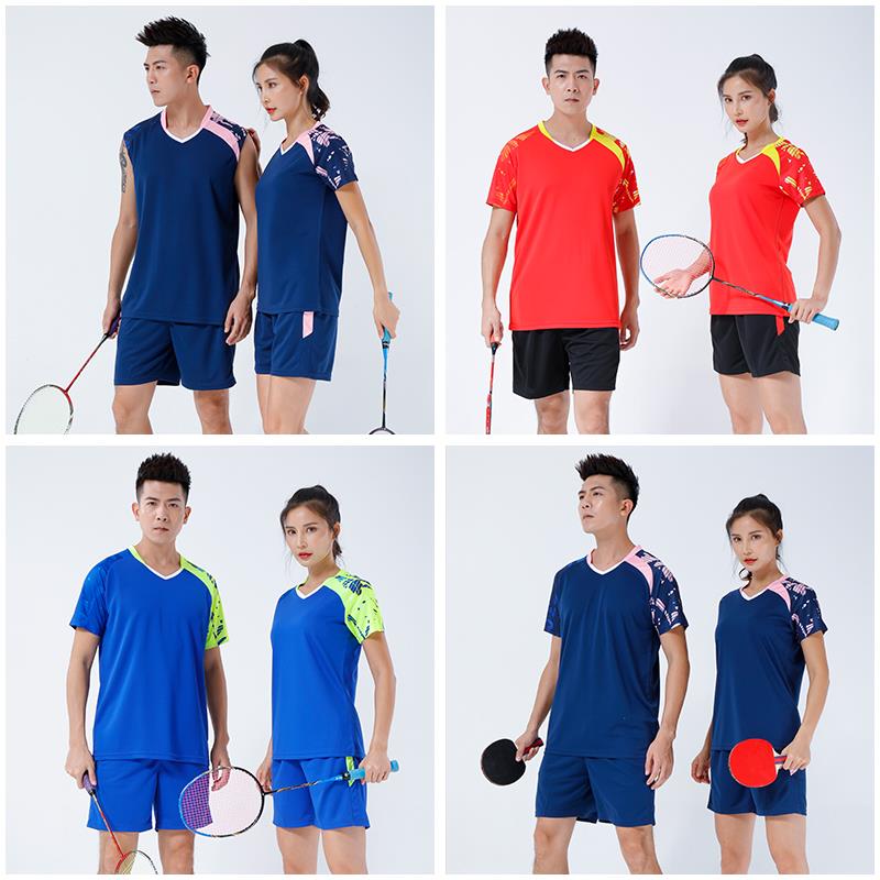 羽毛球服套装速干运动服短袖衣服