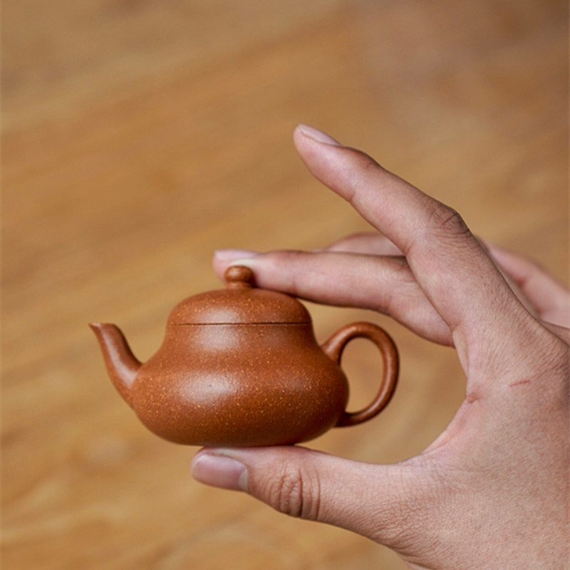 价格私聊降坡泥君德宜兴原矿紫砂壶小品功夫茶具一人用手工壶60cc