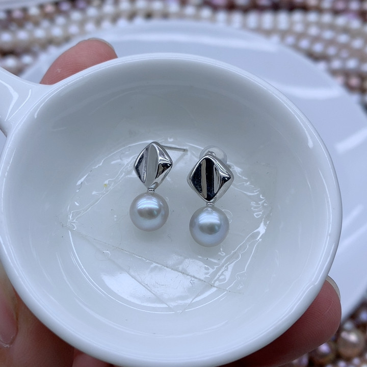 7-8炫彩海水真多麻耳钉,珠宝/钻石/翡翠,颈饰,淘宝优惠券,粉丝福利购,淘宝优惠卷