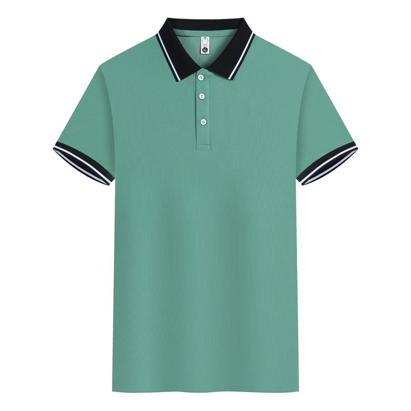 工作服定制T恤polo衫文化广告刺绣男女工装短袖翻领印字logo工衣
