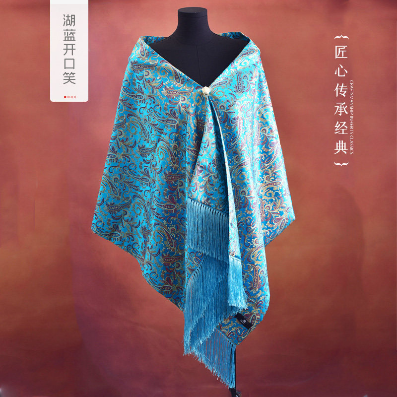 南京云锦披肩礼品送客户