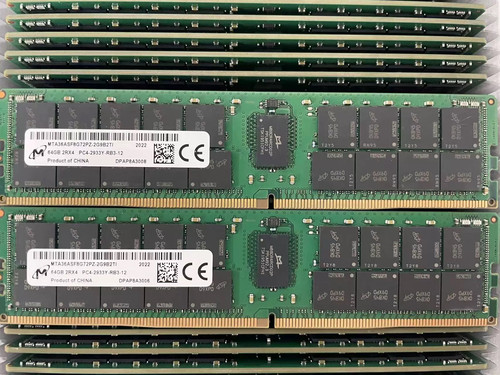 镁光MTA36ASF8G72PZ-2G9B2 服务器内存条 64G 2RX4 PC4-2933Y REG