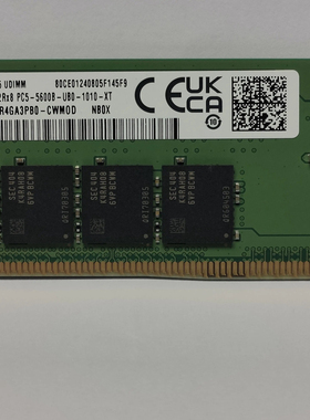 三星 32G 2RX8 PC5-5600B-UB DDR5 5600 内存M323R4GA3PB0-CWM