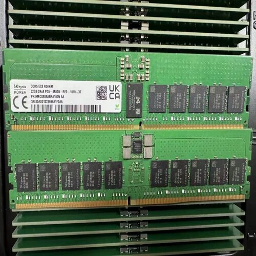 SK海力士32G DDR5 1Rx4 PC5-4800B ECC REG HMCG84MEBRA113N内存