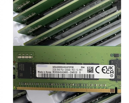 三星32G 2RX8 PC4-3200A-EE1纯ECC服务器内存M391A4G43AB1-CWE