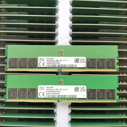 SK HMCG88MEBUA081N AA 32G 2RX8 PC5-4800B-UB0 DDR5台式机内存