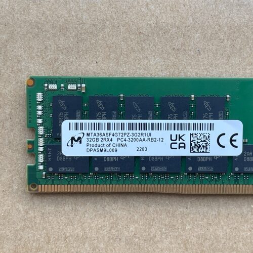 MT镁光 MTA36ASF4G72PZ-3G2J3U 32G 3200 DDR4 ECC REG服务器内存