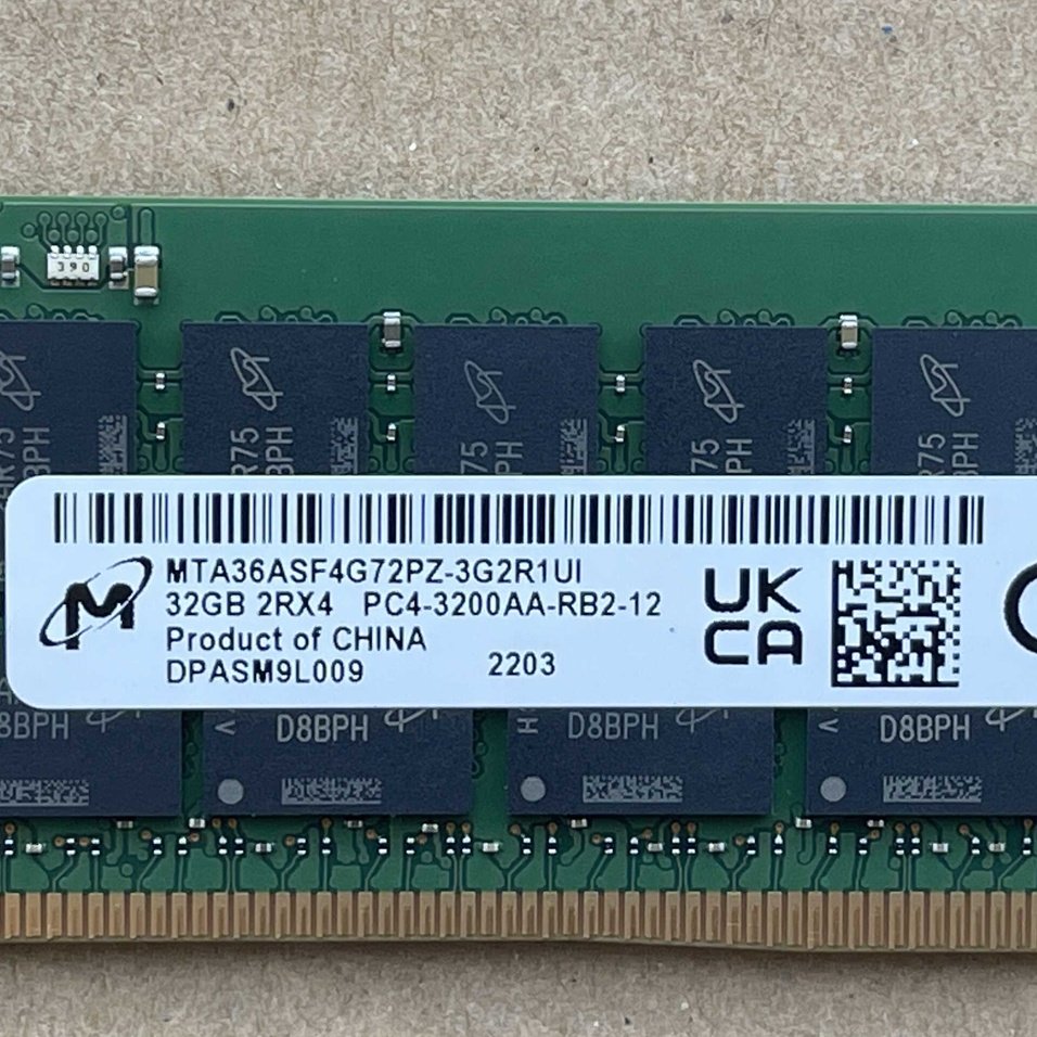 DELL R7525 R6515 R7515 T640服务器内存条32G 2RX4 3200 ECC REG