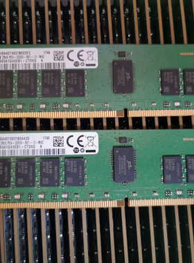 M393A1G43EB1-CTD6Q三星 8G 2RX8 PC4-2666V-RDIMM ECC服务器内存
