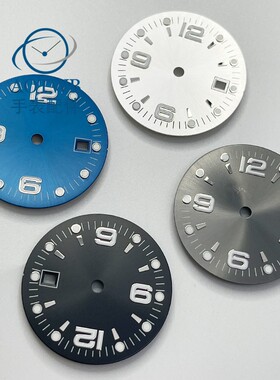 31.5mm黑色表盘适合美优达8215 8205系 ETA 2836 2824DG2813 3804