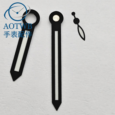 手动手表表针绿色夜光适合ETA6497 6498 海鸥ST3600 3620机芯配件