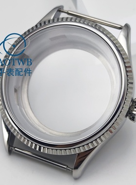 39mmNH35改装手表表壳蓝宝石玻璃NH35 NH34 ST2130 ETA2824机芯