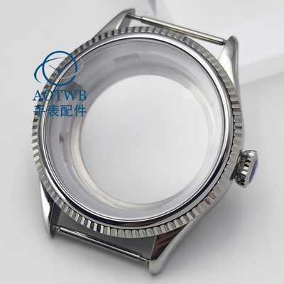 39mmNH35改装手表表壳蓝宝石玻璃NH35 NH34 ST2130 ETA2824机芯