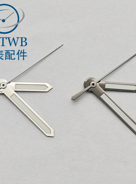 手表配件表针银色枪色夜光绿色适合NH35 PT5000 miyota8215机芯