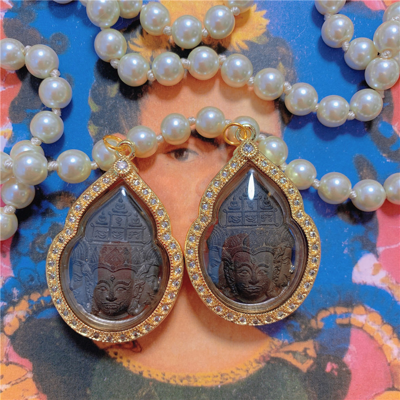 南传佛缘 泰国佛牌  龙婆赞 四面神  四面佛   泰国特色