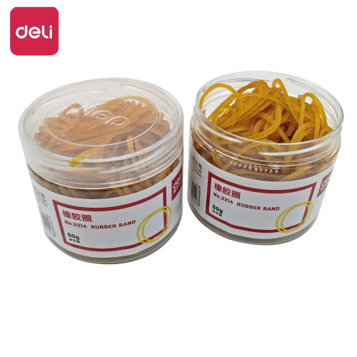 得力3214橡胶圈50g财务用品