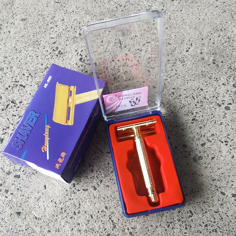 胡子旋开手动便携刮脸刀