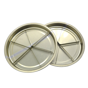 蚊香盘 大号接灰盘 家用网丝蚊烟盒座 带盖檀香铁托架 日用小百货