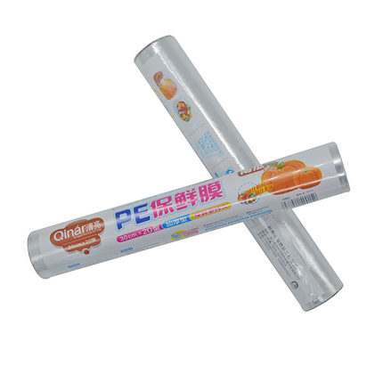 清亮0015食品用PE保鲜膜微波炉及冰箱适用 蔬菜水果保鲜 30cm*13m
