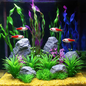 鱼缸仿真水草全套假水草植物造景套装 塑料水草水族箱布景组合套餐