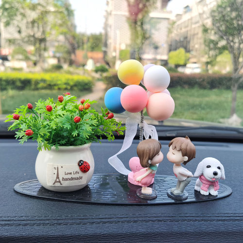 车内饰品摆件盆栽素材模板 车内饰品摆件盆栽图片下载 小麦优选