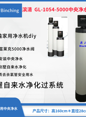 滨清GL-1054-5000FT全屋中央净水机 3吨别墅型过滤器 全自动/diy