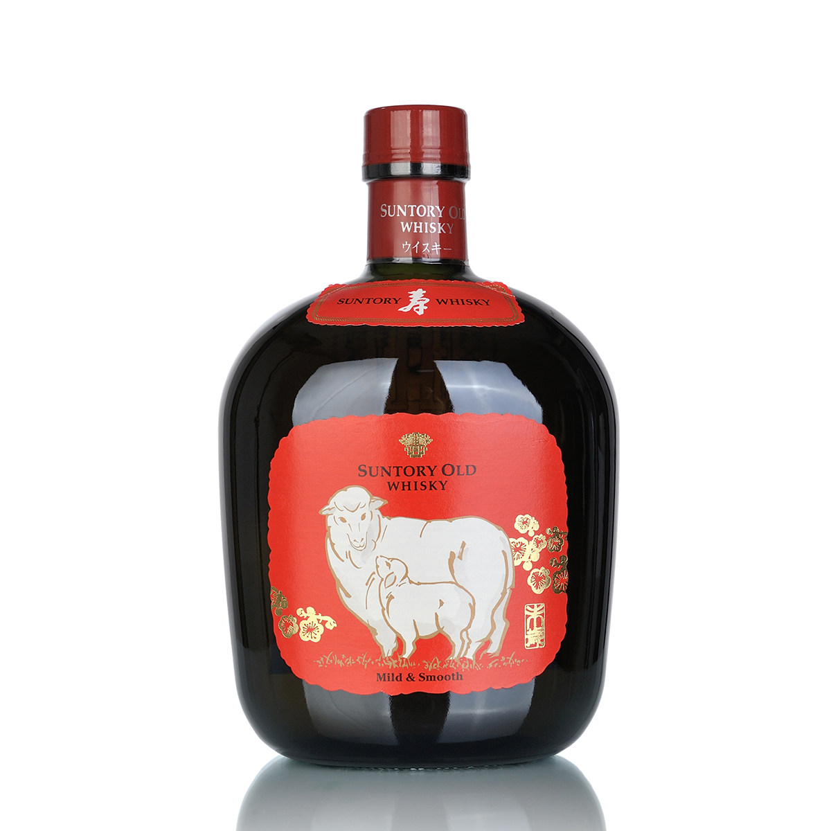 日本停产威士忌 2003羊年限定款 700ML 40度 可爱 稀少 有盒子