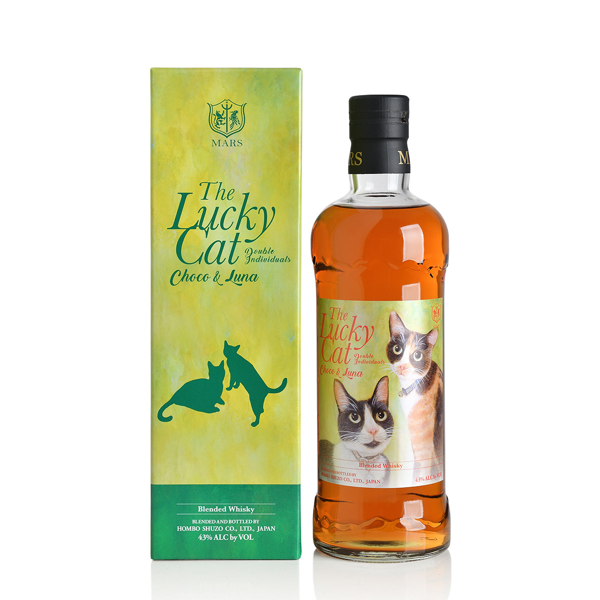 日本限量版威士忌 The Lucky Cat 幸运猫 700ML 43度 可爱 稀少