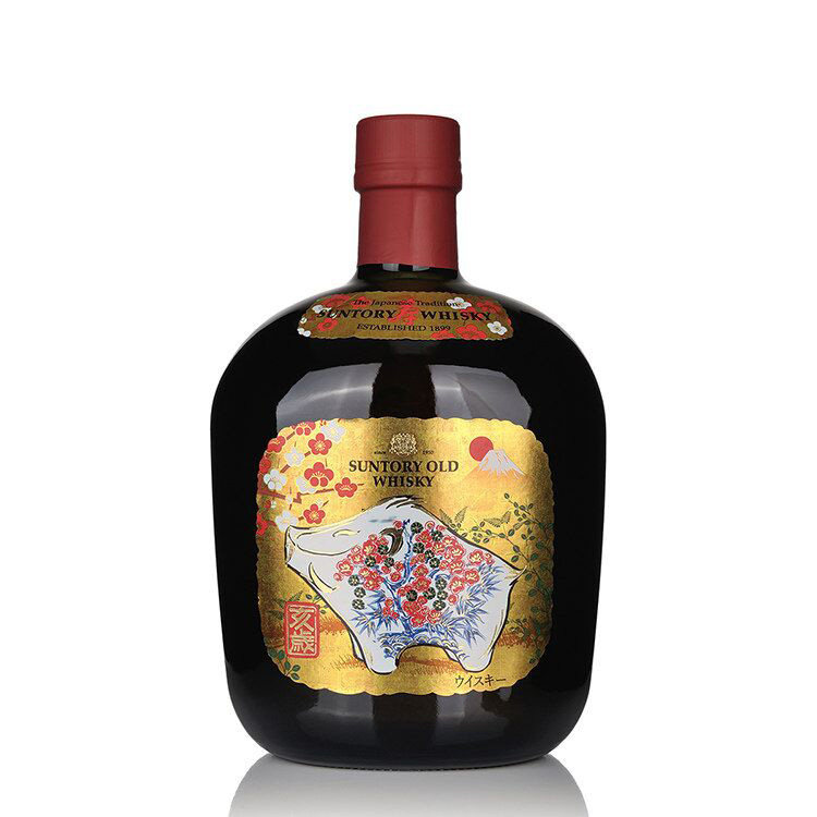 日本停产威士忌  2019猪年生肖特别限定版 43度 700ml 稀少有盒子