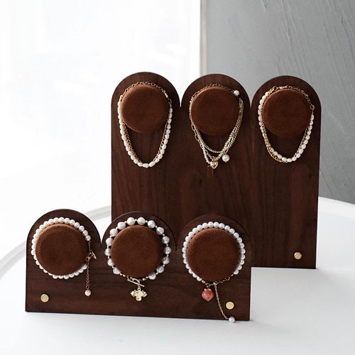 首饰展示架复古立式项链架手链手串架饰品架珠宝陈列拍摄道具摆件